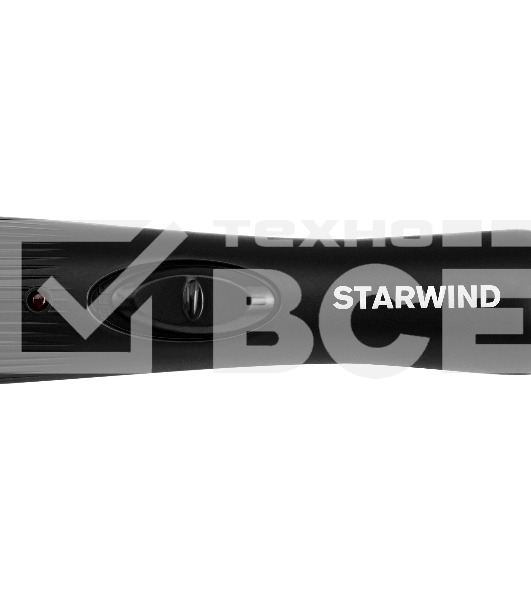 Щипцы Starwind SHS 7035 30Вт макс.темп.:200С покрытие:турмалиновое черный/фиолетовый