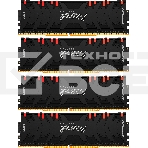 Оперативная память Kingston Fury Renegade, DDR4, 16GB (2x8GB), 3600MHz, CL16, с радиаторами, RGB, черный, фото6