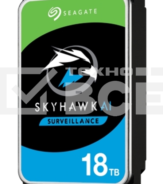 Жесткий диск Seagate SkyHawk AI (3.5'/ 18TB/ SATA 6Gb/s / rpm 7200)