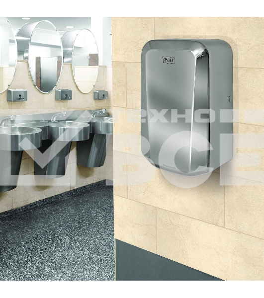 Сушилка для рук Puff 8995 1250Вт хром