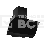 Вытяжка каминная Elikor Рубин S4 90П-700-Э4Д антрацит/черное стекло управление: кнопочное (1 мотор), фото2