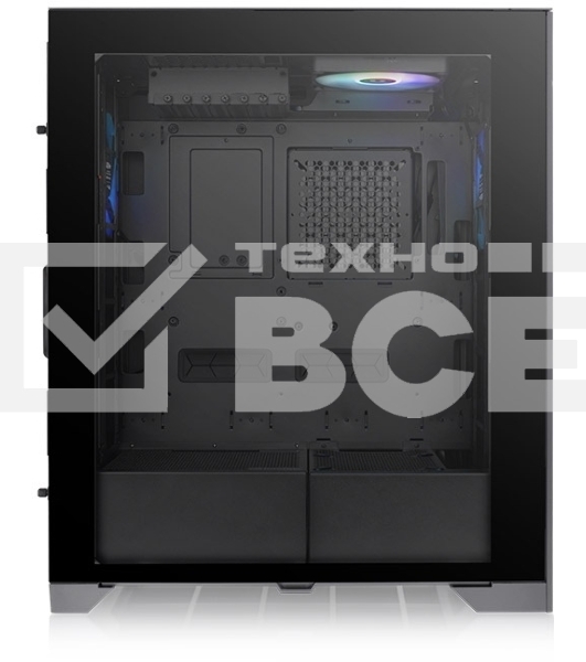 Компьютерный корпус Thermaltake CTE T500 TG ARGB черный без БП ATX 3x140mm 2xUSB3.0 1xUSB3.1 audio bott PSU