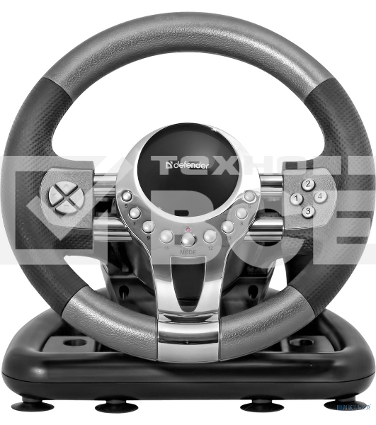 Руль Defender FORSAGE {12 кн+2перекл.+1перекл. 8-ми позиц., USB}