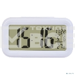 Часы-будильник Perfeo Snuz, белый, (PF-S2166) время, температура, дата, фото3