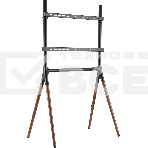 Подставка для телевизора Cactus CS-ST1247BKWN черный/орех 49