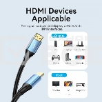 Кабель Vention HDMI High speed v2.0 with Ethernet 19M/19M - 8м, фото16