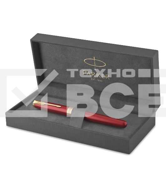 Ручка роллер Parker Sonnet Core T539 (CW1931475) LaqRed GT F черн. черн. подар.кор.