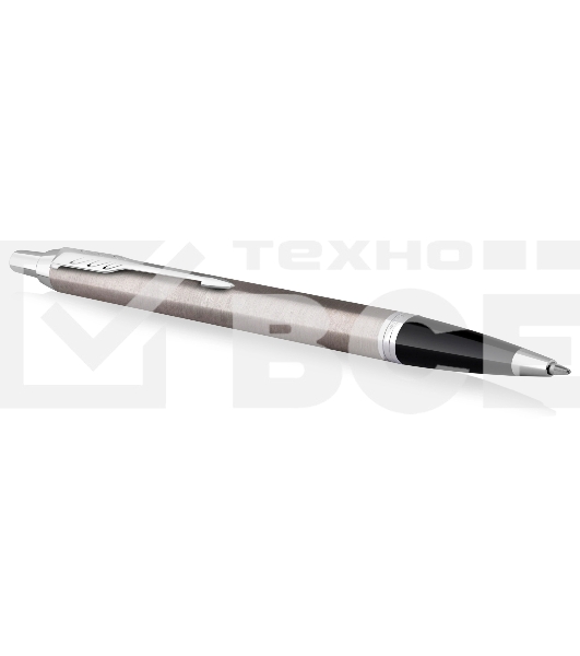 Ручка шариковая Parker IM Essential K319 (CW2143631) Brushed Metal CT M син. черн. подар.кор.