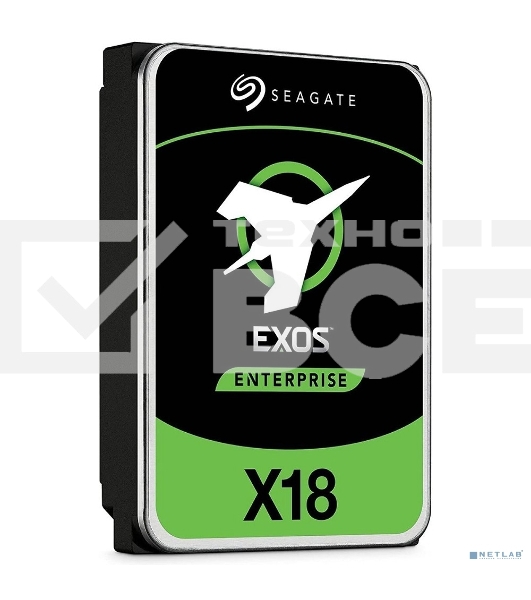Жесткий диск Seagate SAS 14Tb Exos X18 (7200rpm) 256Mb 3.5