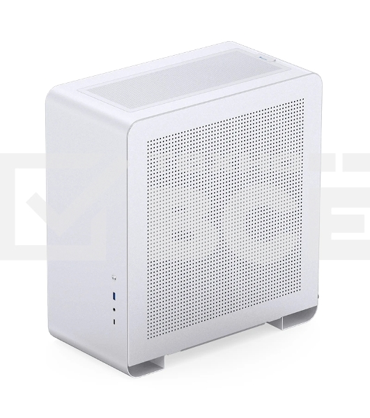 Корпус без блока питания Case JONSBO U4 PRO MESH, Midi-Tower, no fan, 1xUSB-A 3.2 + 1xUSB-C 3.2, ATX, mATX, mITX White