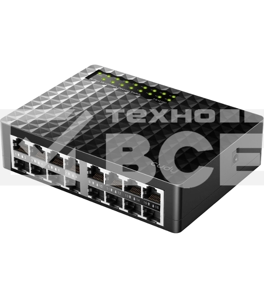 Коммутатор Cudy FS1016D (L2) 16x100Мбит/с неуправляемый