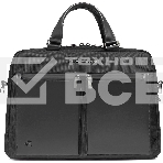 Деловая сумка Piquadro Orion CA6623S136/N с отделением для ноутбука черный ткань/натур.кожа, фото2