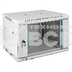 Шкаф телекоммуникационный 19' настенный 6U ExeGate EC-WM-6U.450.G.GREY (19', 6U, 600x450x370 мм (ШхГхВ), передняя дверь закаленное стекло, съемные боковые панели, пыле- и влагозащита IP23, светло-серый RAL 7035), фото14