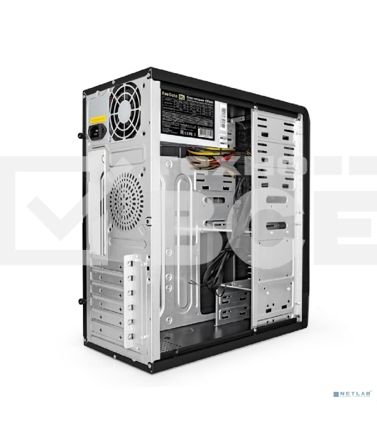 Компьютерный корпус Miditower ExeGate CP-603UB Black, ATX, (CP500W, 80мм), 2*USB+2*USB 3.0, Audio, замок блокировки кнопки питания
