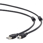 Кабель Gembird/Cablexpert USB 2.0 Pro, AM/BM, 4.5м, экран,2феррит.кольца, черный, пакет, фото4