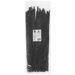 Стяжки Cablexpert NYT-400x9B пластиковые 400 мм х 9 мм, черные (100 шт.), фото 1