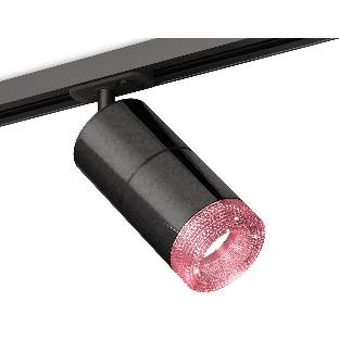 Светильник Ambrella light XT7403003 DCH/PI/SBK черный хром/розовый/черный песок MR16 GU5.3