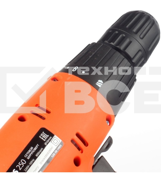 Дрель-шуруповерт Patriot FS 250 The One, Сетевая, 300 Вт