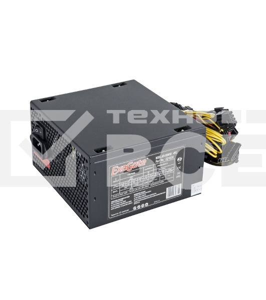 Блок питания Exegate 500NPXE (EX221638RUS-S), 500Вт, 120мм, черный