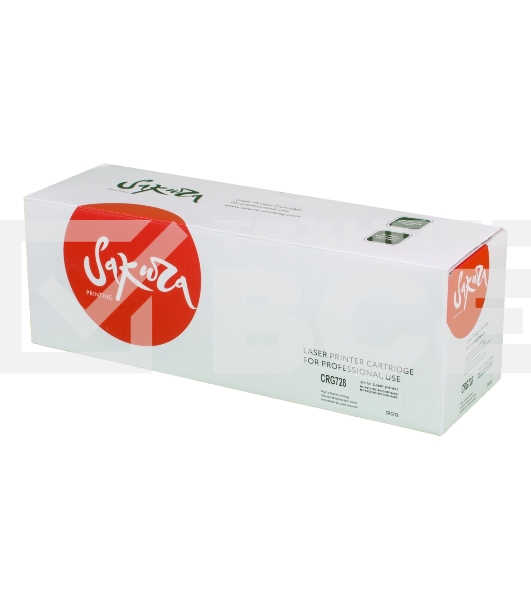 Картридж Sakura CRG728 для Canon iC MF4420/4430/4120/ 4412/4410/4452/4450/4550/4570/4580/D520, черный, 2100 к.