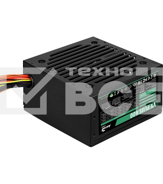 Блок питания Aerocool / Formula VX-600 PLUS, 600Вт 120мм, черный