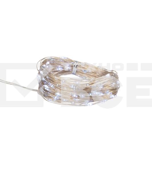Гирлянда «Роса» с трансформатором, 20 м, 200 LED, белое свечение NEON-NIGHT