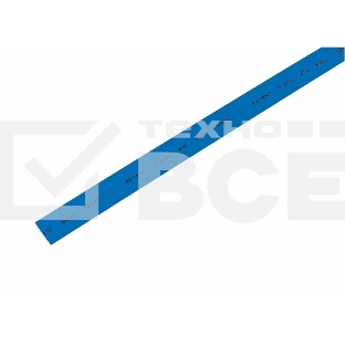 Термоусаживаемая трубка Rexant 10,0/5,0 мм, синяя, упаковка 50 шт. по 1 м