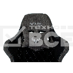 Кресло игровое Бюрократ VIKING 7 KNIGHT B FABRIC черный текстиль/эко.кожа крестовина металл/пластик, фото4