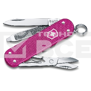 Нож перочинный Victorinox Classic Flamingo Party (0.6221.251G) 58мм 7 функций карт.коробка