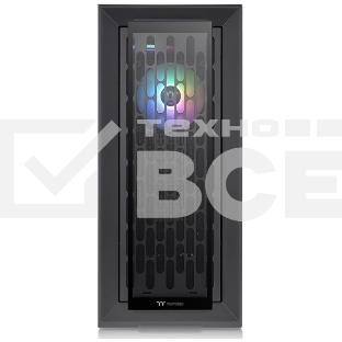 Компьютерный корпус Thermaltake CTE T500 TG ARGB черный без БП ATX 3x140mm 2xUSB3.0 1xUSB3.1 audio bott PSU