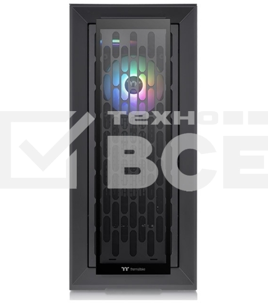 Компьютерный корпус Thermaltake CTE T500 TG ARGB черный без БП ATX 3x140mm 2xUSB3.0 1xUSB3.1 audio bott PSU
