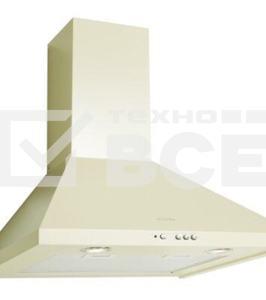 Вытяжка Elikor KORALL 50P-430-K3D WH/WH GLASS