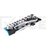 Набор торцевых головок Gross трещотка 120 зубьев, 3/8