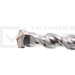 Бур по бетону, двойная спираль, Cobalt W-tip, 22x310 мм, SDS PLUS  Denzel, фото4