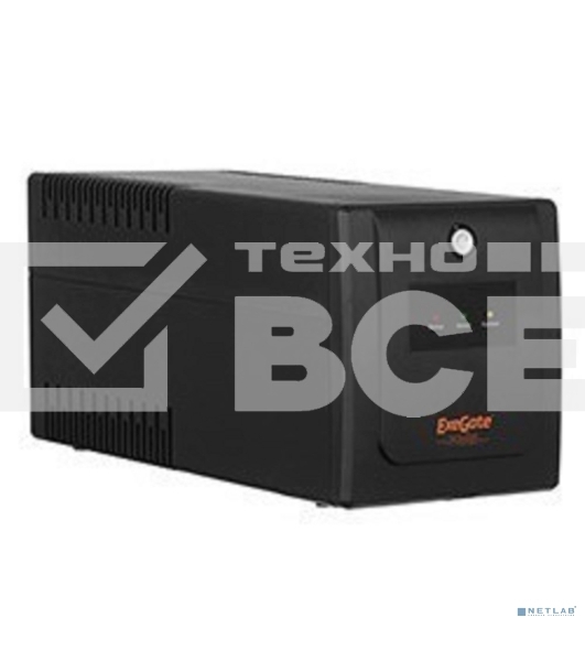 Источник бесперебойного питания ExeGate EP285596RUS SpecialPro UNB-650.LED.AVR.C13.RJ.USB <650VA/360W, LED, AVR, 4*IEC-C13, RJ45/11, USB, Black>