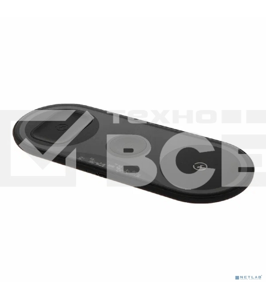 Беспроводное быстрое зарядное устройство PERFEO 3 в 1, черный (PF_D1157)