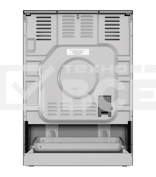 Электрическая плита Gorenje GECS6B71CLB черный стеклокерамика (без крышки)