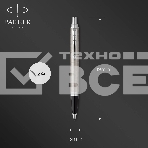 Ручка шариковая Parker IM Essential K319 (CW2143631) Brushed Metal CT M син. черн. подар.кор., фото4