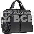 Деловая сумка Piquadro Orion CA6623S136/N с отделением для ноутбука черный ткань/натур.кожа, фото3
