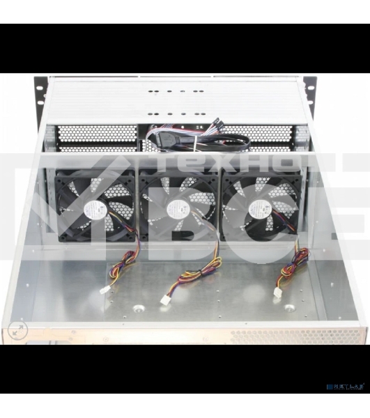 Компьютерный корпус Procase RE411-D11H0-FE-65 Корпус 4U server case,11x5.25+0HDD,черный,без блока питания,глубина 650мм,MB EATX 12