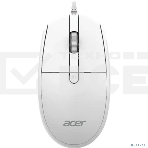 Мышь проводная Acer OMW401 белый, 2000 dpi, USB, кнопки - 4, фото7