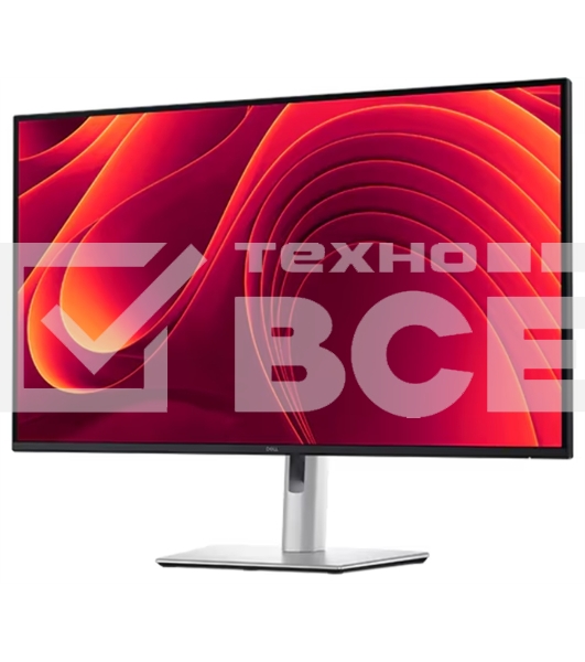 Монитор 31.5' Dell P3225DE IPS 2560x1440, 100 Гц, 5 мс, 16:9, 350 кд/м², HDMI 2.1, DP 1.4, DP OUT, USB-C (90 Вт), 3xUSB 3.2, Ethernet (1 Gbит), черный/серебристый