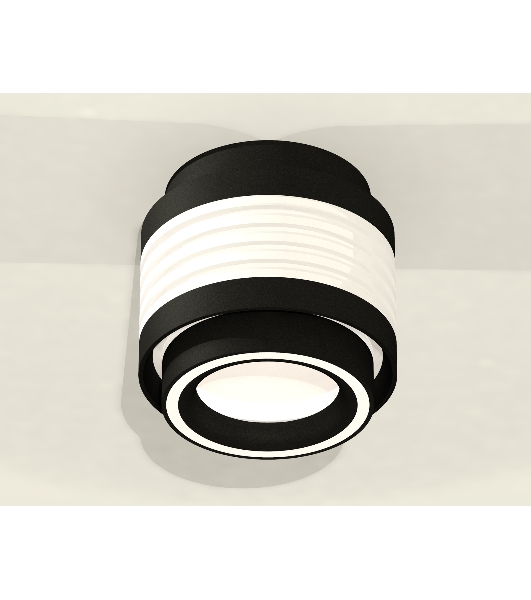 Светильник Ambrella Light XS8432002 SBK/FR черный песок/белый матовый GX53 (C8432, N8434)