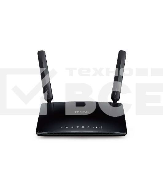 Маршрутизатор беспроводной TP-Link SOHO Archer MR200 (MR200) 10/100BASE-TX/4G черный