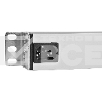 Блок розеток Rem-10 без шнура с фил. и инд., 7 Schuko, вход IEC 60320 C14, 10A, алюм., 19