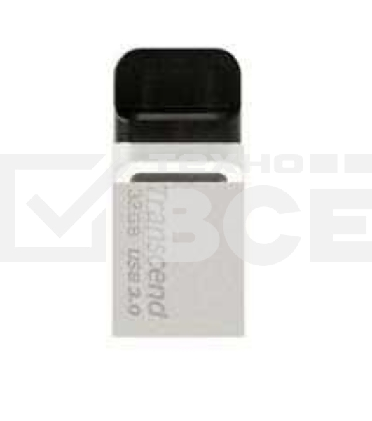 Флеш диск Transcend 32GB JetFlash 880, USB 3.0 OTG ,Металл