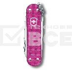 Нож перочинный Victorinox Classic Flamingo Party (0.6221.251G) 58мм 7 функций карт.коробка, фото2