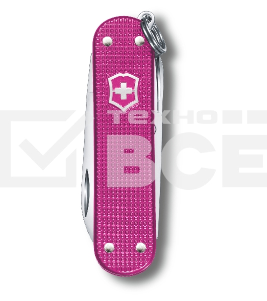 Нож перочинный Victorinox Classic Flamingo Party (0.6221.251G) 58мм 7 функций карт.коробка
