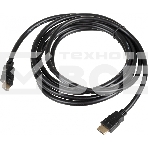 Кабель соединительный аудио-видео HDMI (m)/HDMI (m) 3м. феррит.кольца Позолоченные контакты черный (NO NAME), фото7