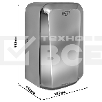 Сушилка для рук Puff 8995 1250Вт хром, фото 1